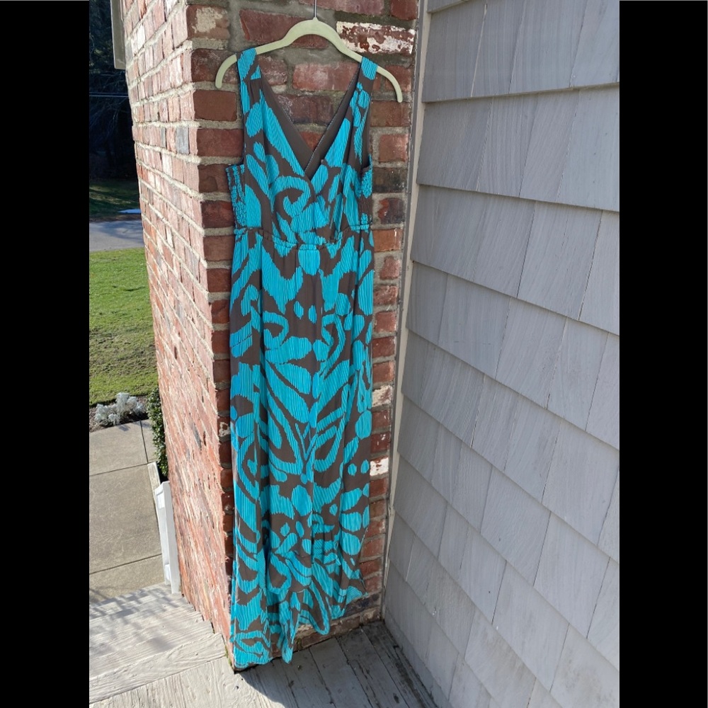Banana Republic Silk Maxi Dress